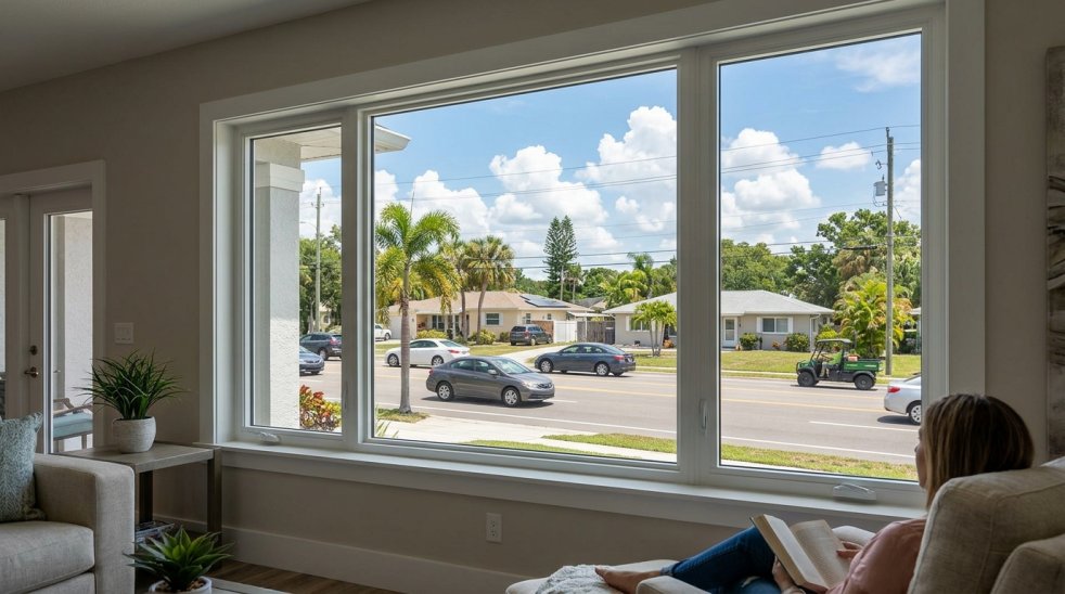 How Impact Windows Help Reduce Outside Noise in Busy Florida Neighborhoods
