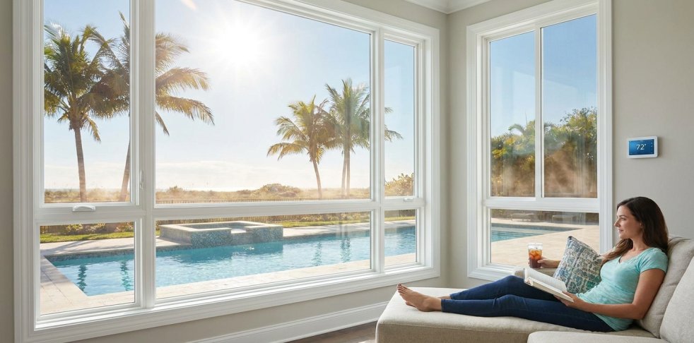 How New Windows Improve Indoor Comfort During Florida's Hottest Months
